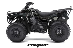 Kawasaki Bayou 220 / 250 / 300 ATV Graphic Kit - All Years Reaper Black