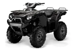 Kawasaki Brute Force 650i 4x4 ATV Graphic Kit - 2004-2012 Skulls and Hammers Silver