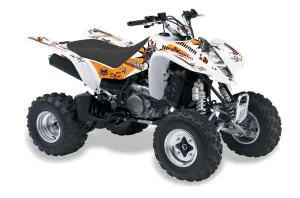 Kawasaki KFX 400 ATV Graphic Kit - 2003-2008 Toxicity Orange