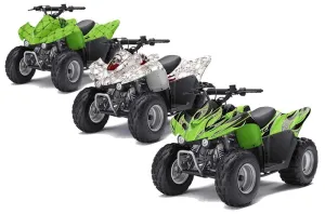 Kawasaki KFX 50/ 90 ATV Custom Graphic Kit - 2007-2022