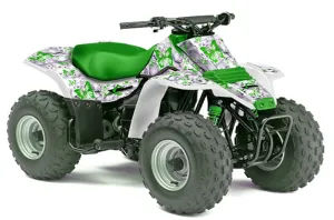 Kawasaki KFX 80 ATV Graphic Kit - 2003-2006 Butterfly Green