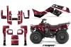 Kawasaki Bayou 220 / 250 / 300 ATV Custom Graphic Kit - All Years