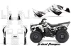 Kawasaki Bayou 220 / 250 / 300 ATV Custom Graphic Kit - All Years