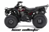 Kawasaki Bayou 220 / 250 / 300 ATV Graphic Kit - All Years Bone Collector Black