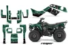 Kawasaki Bayou 220 / 250 / 300 ATV Graphic Kit - All Years Reaper Green
