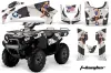 Kawasaki Brute Force 650i 4x4 ATV Custom Graphic Kit - 2004-2012