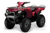 Kawasaki Brute Force 650i 4x4 ATV Graphic Kit - 2004-2012 Diamond Flames Black