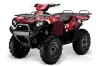 Kawasaki Brute Force 650i 4x4 ATV Graphic Kit - 2004-2012 Mad Hatter Black