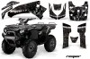 Kawasaki Brute Force 750 / 750i ATV Graphic Kit - 2005-2011 Reaper Black