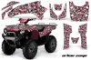 Kawasaki Brute Force 750 / 750i ATV Graphic Kit - 2005-2011 Urban Camo Red