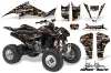 Kawasaki KFX 400 ATV Custom Graphic Kit - 2003-2008