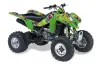 Kawasaki KFX 400 ATV Graphic Kit - 2003-2008 Ed Hardy - Love Kills Green