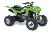 Kawasaki KFX 400 ATV Graphic Kit - 2003-2008 Silver Star - Silver Haze Green