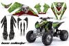 Kawasaki KFX 450 ATV Graphic Kit - 2008-2015 Bone Collector Green