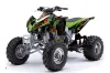 Kawasaki KFX 450 ATV Graphic Kit - 2008-2015 Ed Hardy - Pirates Green