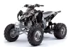 Kawasaki KFX 450 ATV Graphic Kit - 2008-2015 Mad Hatter Silver