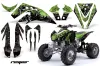 Kawasaki KFX 450 ATV Graphic Kit - 2008-2015 Reaper Green