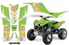 Kawasaki KFX 700 ATV Custom Graphic Kit - 2004-2009