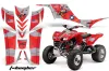 Kawasaki KFX 700 ATV Custom Graphic Kit - 2004-2009