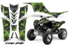 Kawasaki KFX 700 ATV Graphic Kit - 2004-2009 Camoplate Green