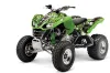 Kawasaki KFX 700 ATV Graphic Kit - 2004-2009 Mad Hatter Silver