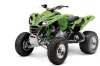 Kawasaki KFX 700 ATV Graphic Kit - 2004-2009 Tribal Flames Black