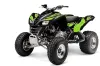 Kawasaki KFX 700 ATV Graphic Kit - 2004-2009 Tribal Flames Green