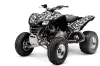 Kawasaki KFX 700 ATV Graphic Kit - 2004-2009 Urban Camo Black