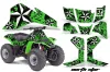 Kawasaki KFX 80 ATV Custom Graphic Kit - 2003-2006