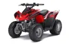Kawasaki KFX 50 / 90 ATV Graphic Kit - 2007-2022 Carbon X Red