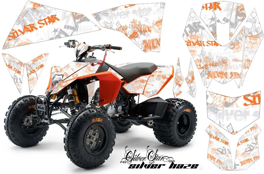 KTM 450 / 505 / 525 ATV Custom Graphic Kit - 2008-2010