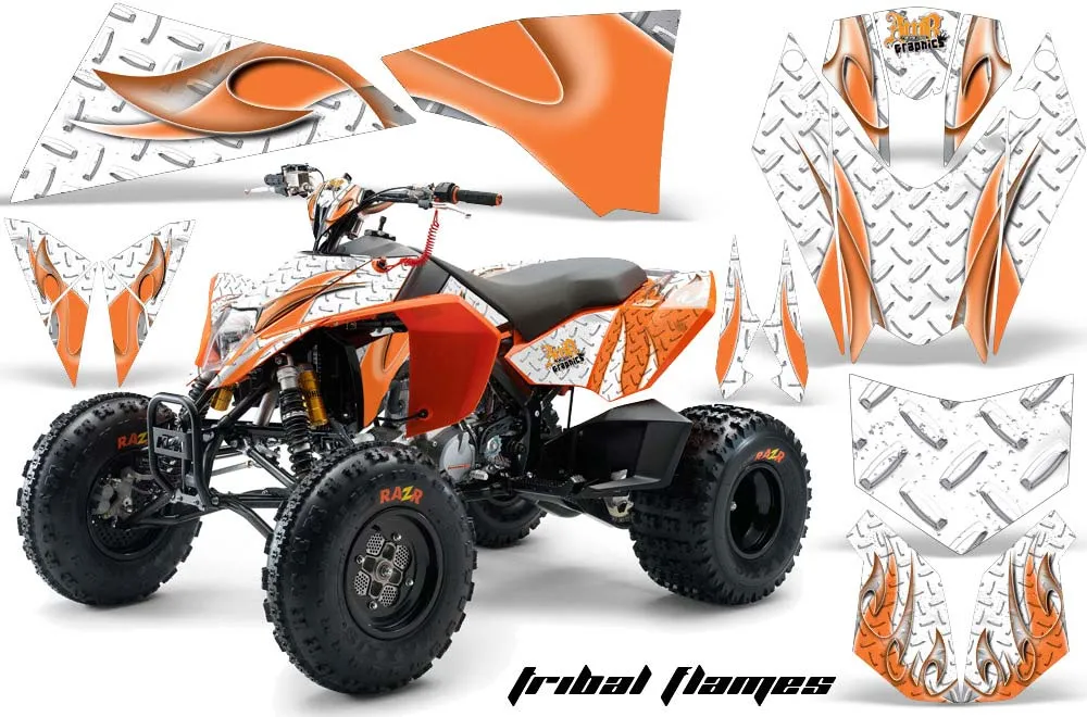 KTM 450 / 505 / 525 ATV Custom Graphic Kit - 2008-2010