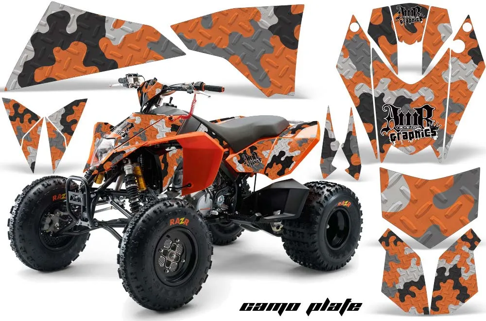 KTM 450 / 505 / 525 ATV Custom Graphic Kit - 2008-2010