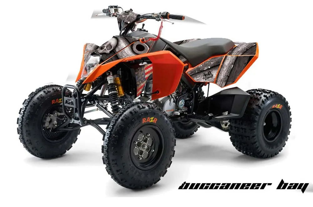 KTM 450 / 505 / 525 ATV Graphic Kit - 2008-2010 Bucaneer Bay