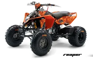 KTM 450 / 505 / 525 ATV Graphic Kit - 2008-2010 Reaper Orange