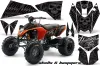 KTM 450 / 505 / 525 ATV Custom Graphic Kit - 2008-2010