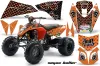 KTM 450 / 505 / 525 ATV Custom Graphic Kit - 2008-2010