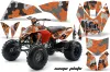 KTM 450 / 505 / 525 ATV Graphic Kit - 2008-2010 Camoplate Orange