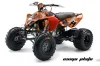 KTM 450 / 505 / 525 ATV Graphic Kit - 2008-2010 Camoplate Orange