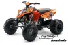 KTM 450 / 505 / 525 ATV Graphic Kit - 2008-2010 Ed Hardy - Love Kills Orange