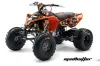 KTM 450 / 505 / 525 ATV Graphic Kit - 2008-2010 Mad Hatter Silver