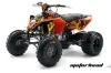 KTM 450 / 505 / 525 ATV Graphic Kit - 2008-2010 Motorhead Orange