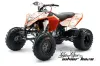 KTM 450 / 505 / 525 ATV Graphic Kit - 2008-2010 Silver Star - Silverhaze Orange