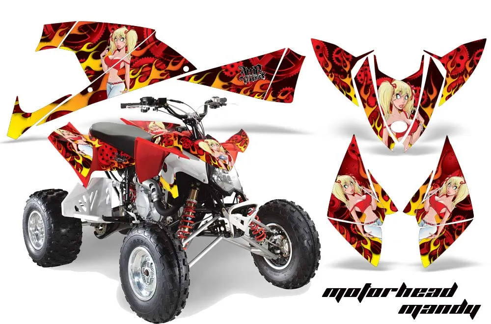 Polaris Outlaw 450 / 500 / 525 ATV Custom Graphic Kit - 2006-2008