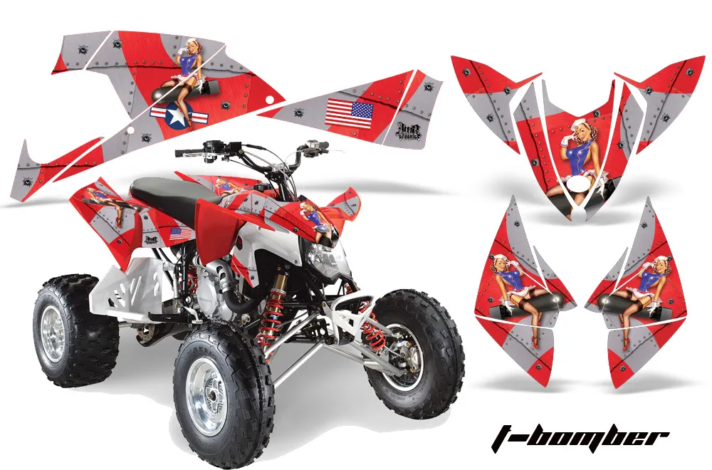 Polaris Outlaw 450 / 500 / 525 ATV Custom Graphic Kit - 2006-2008