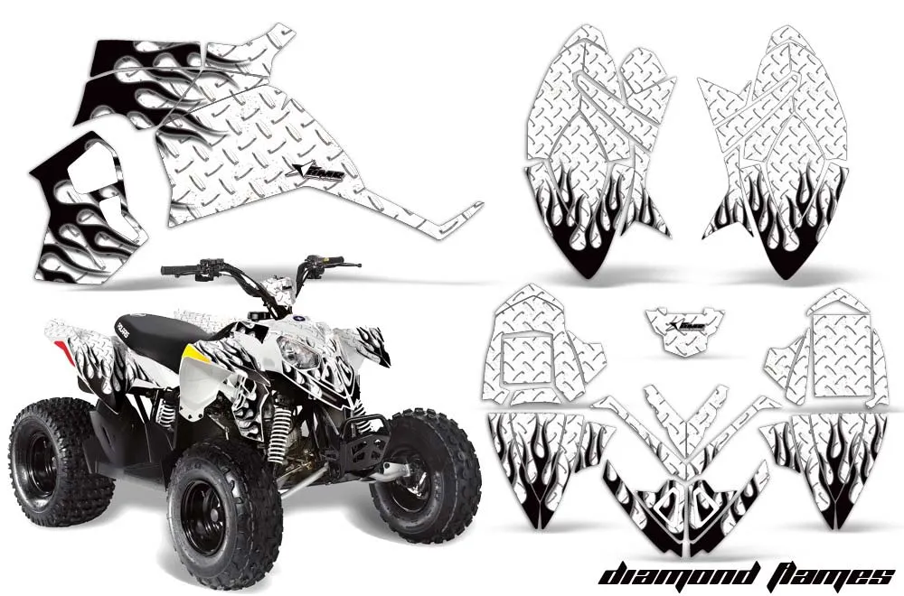 Polaris Outlaw 90 / 110 ATV Custom Graphic Kit - 2002-2025