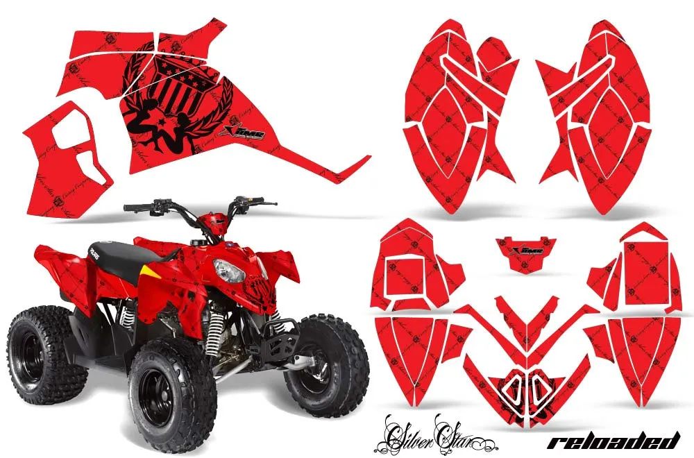 Polaris Outlaw 90 / 110 ATV Custom Graphic Kit - 2002-2025