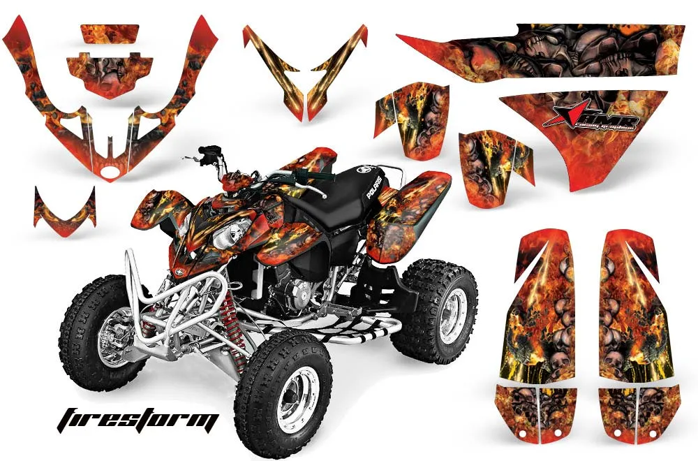 Polaris Predator 500 ATV Custom Graphic Kit - 2002-2011