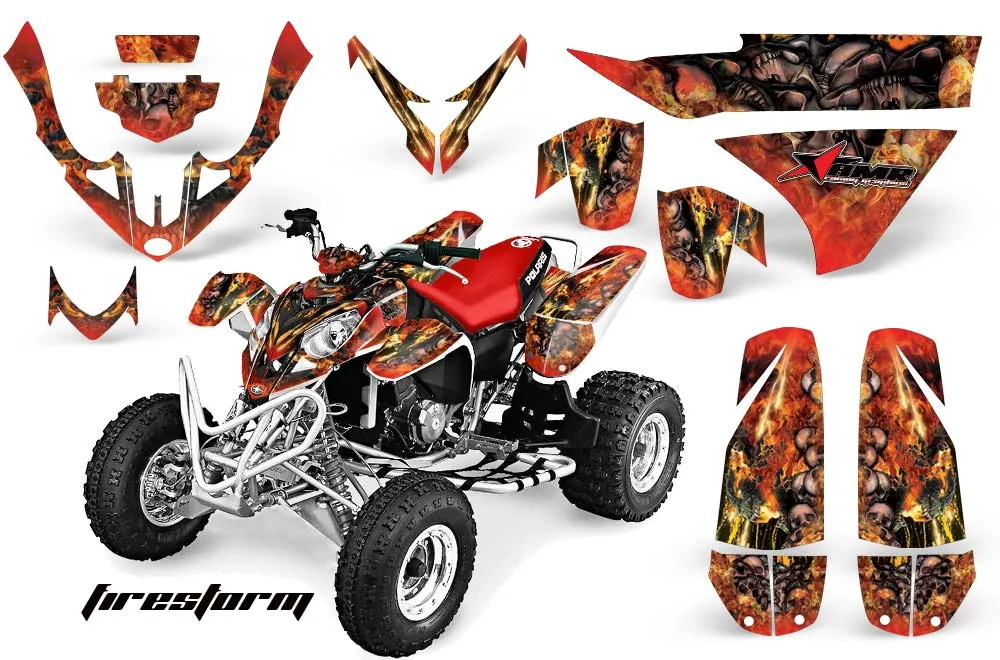 Polaris Predator 500 ATV Custom Graphic Kit - 2002-2011