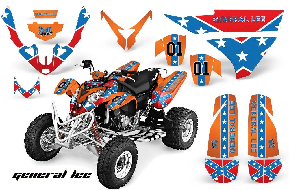 Polaris Predator 500 ATV Custom Graphic Kit - 2002-2011